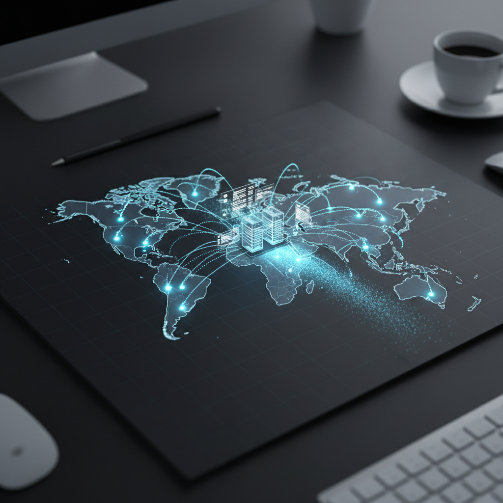 Cybersecurity monitoring interface displaying real-time security metrics and alerts